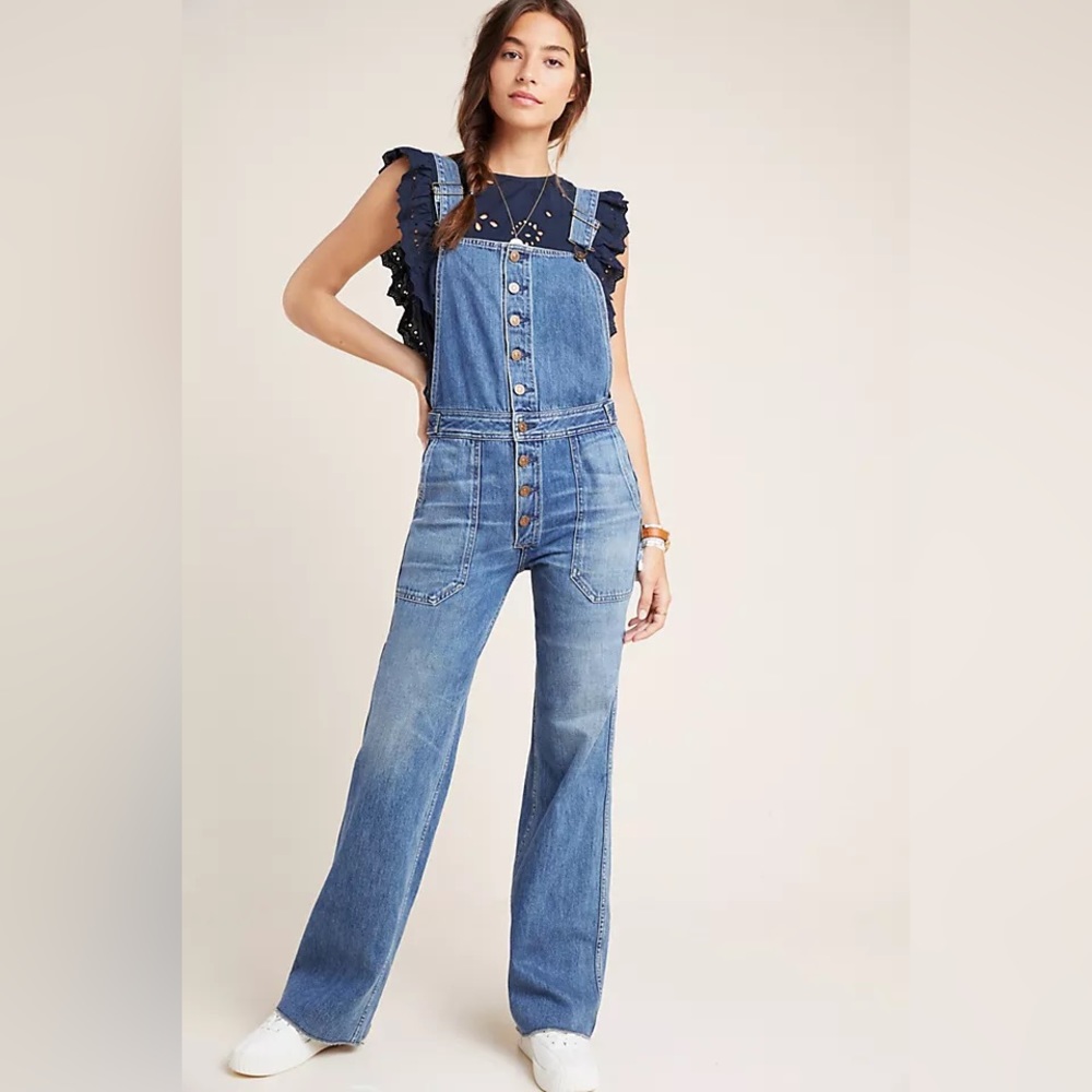 Citizens of Humanity wide leg overalls
